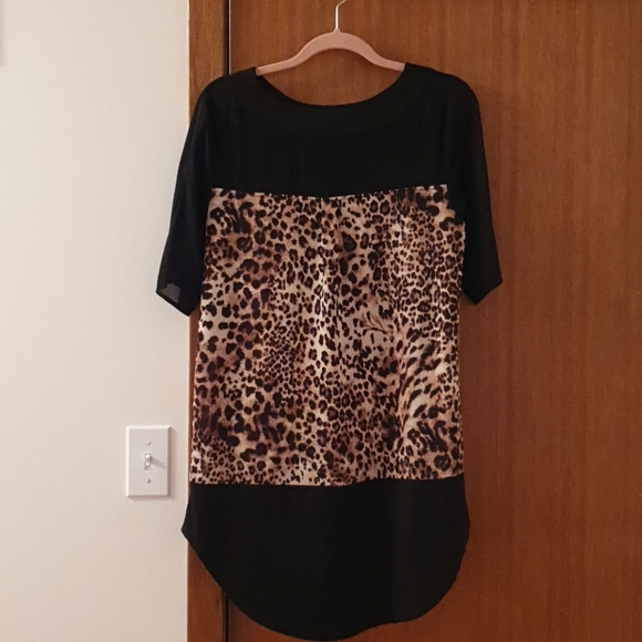 Izaak Mizrahi tunic, leopard print - Picture 6 of 6